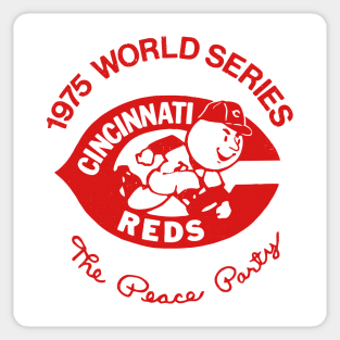 Cincinnati Red Legs '75 World Series Sticker